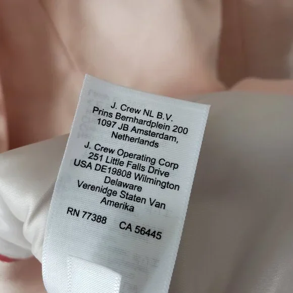 J Crew Blazer Womens 4 Pink Alexandra Linen Stretch Blend - Picture 11 of 11